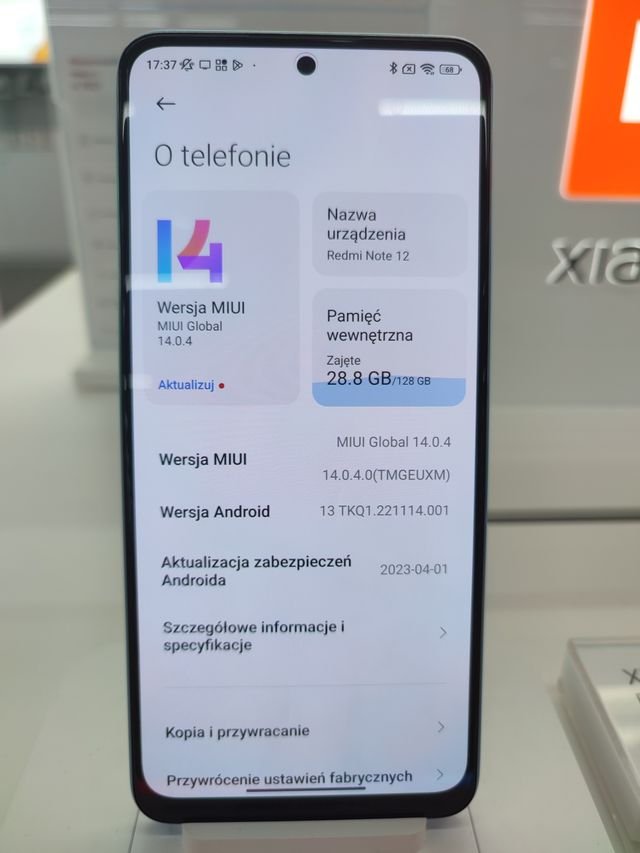 Xiaomi NOTE 12 OLED +FRAME